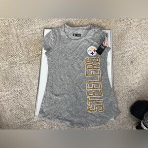 One Pittsburgh Steelers kids size 10 shirt